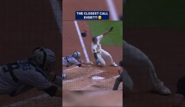 What would we do without slo-mo replays... #mlb #baseball