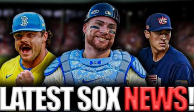 *NEWS* Red Sox Looking TO SIGN A Catcher!! A TON of Red Sox Roster MOVES!!