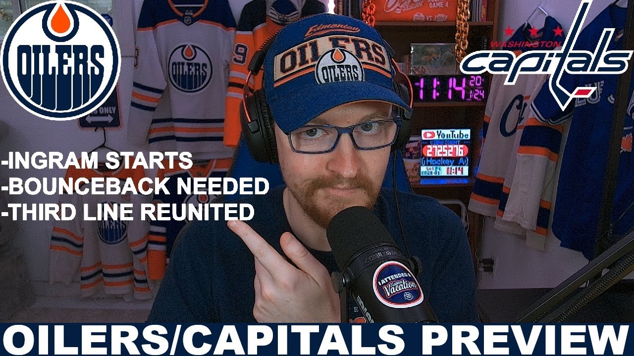 Pre-Game Report: Edmonton Oilers vs Washington Capitals