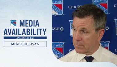 NYR at SJS: Mike Sullivan Postgame Media Availability | Jan. 23, 2026
