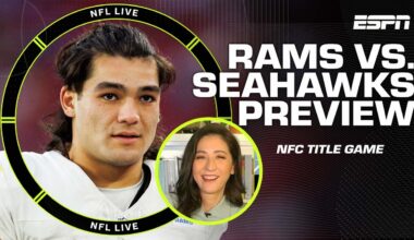 The Seattle Seahawks HAVE to limit Puka Nacua’s YAC in the NFC Championship | NFL Live