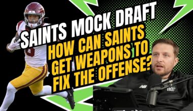 Saints Mock Draft: Can Saints get a weapon in first round?