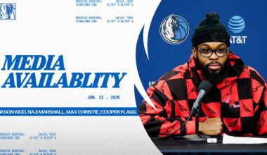 Jason Kidd, Naji Marshall, Max Christie, & Cooper Flagg | Media Availability vs GSW | 01/22/26