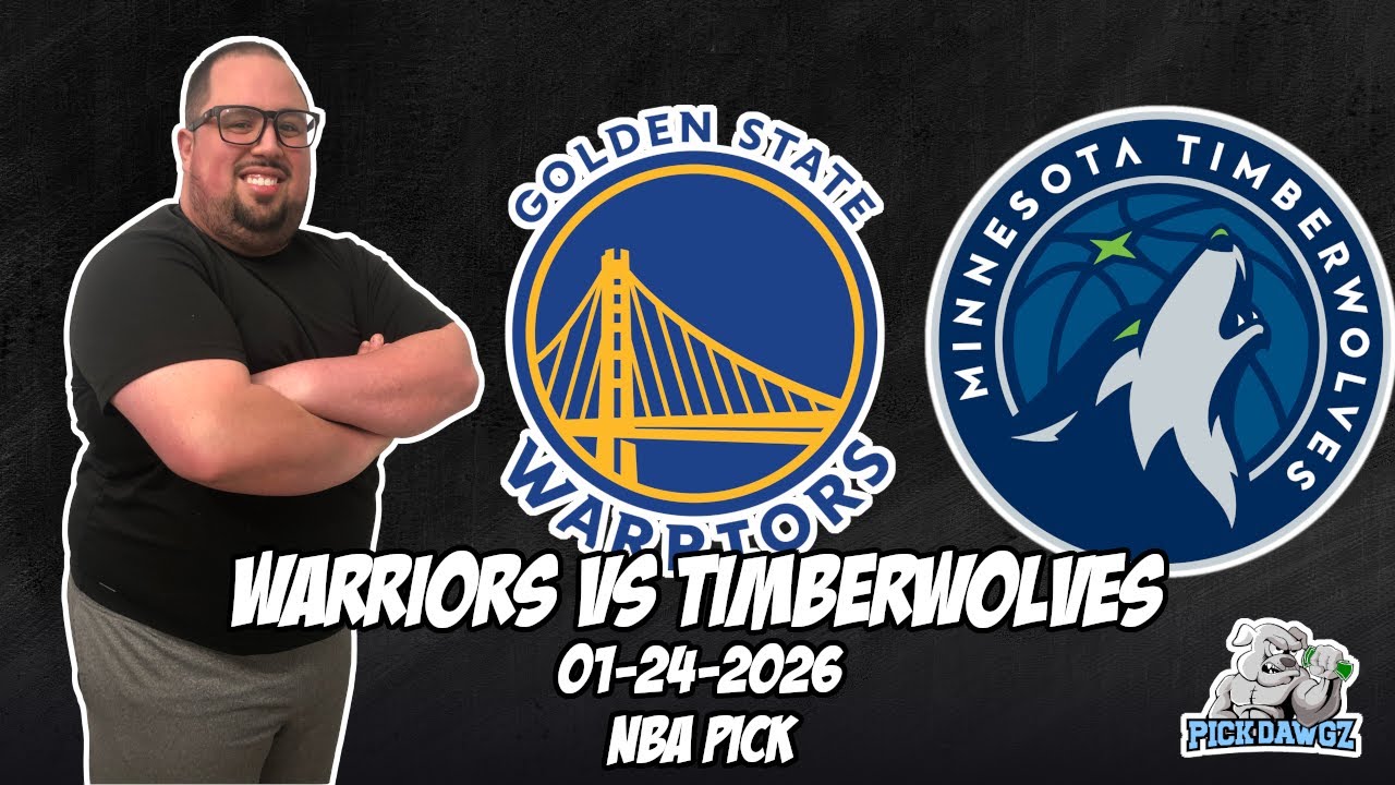 Golden State Warriors vs Minnesota Timberwolves 1/24/26 NBA Free Picks & Prediction | NBA Tips