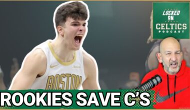 Rookies, Joe Mazzulla's BRILLIANT coaching, RESCUE Celtics After Collapse
