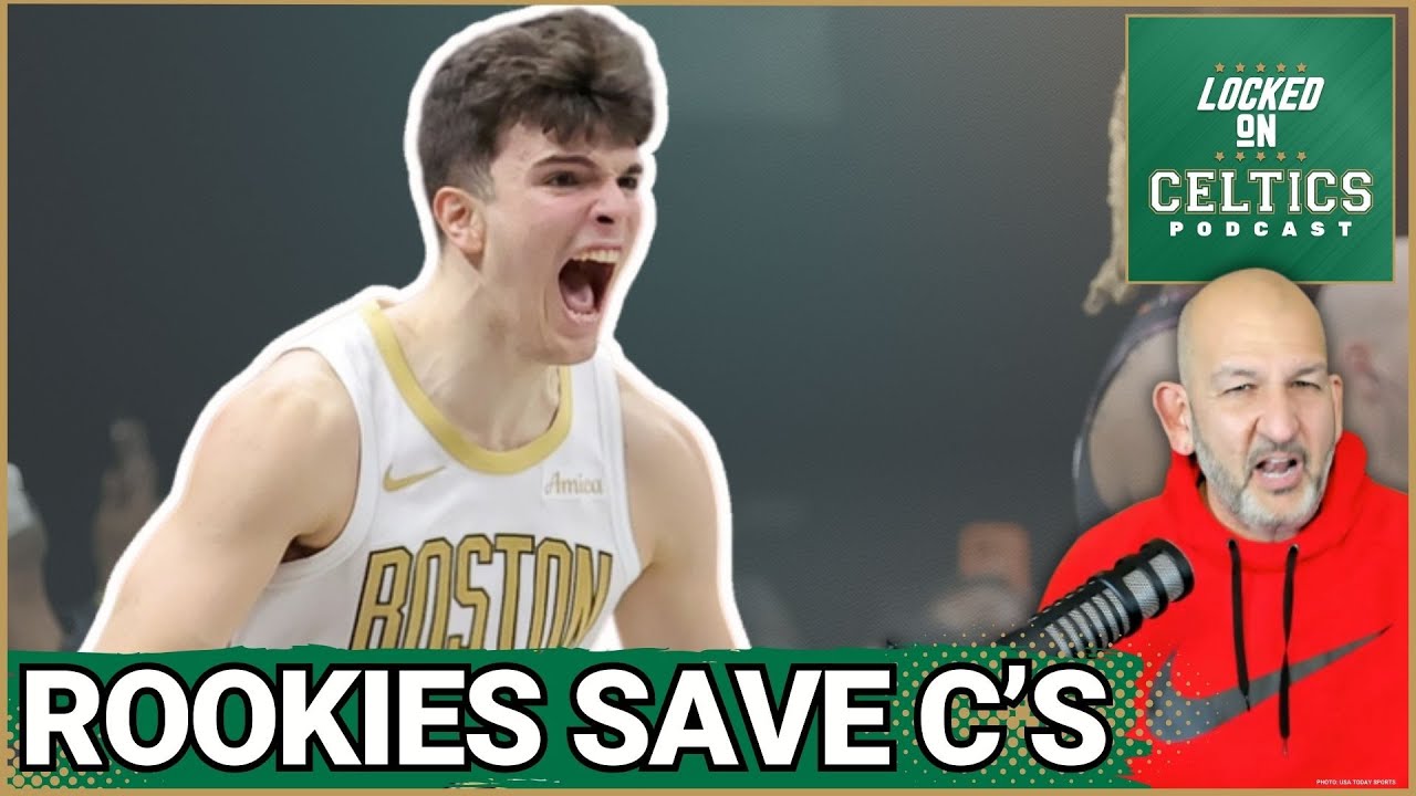 Rookies, Joe Mazzulla's BRILLIANT coaching, RESCUE Celtics After Collapse