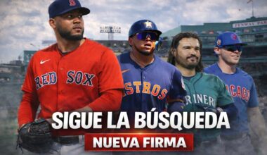 RED SOX NO SE DETIENE | NUEVA FIRMA Y SIGUE LA BÚSQUEDA DE REFUERZOS