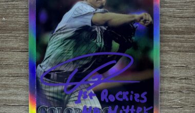 My favorite autograph from Rockies Fest today. Love the inscription!