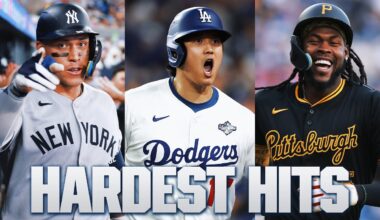 The HARDEST-HIT BALL of the Statcast era came in the 2025 season! 🔥 (MLB's hardest hits of 2025)