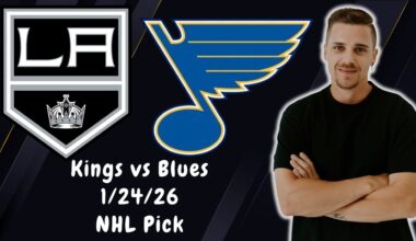 Los Angeles Kings vs St. Louis Blues 1/24/26 NHL Free Picks and Predictions | Nick Menken NHL Bets