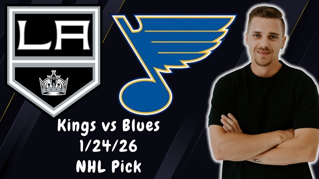 Los Angeles Kings vs St. Louis Blues 1/24/26 NHL Free Picks and Predictions | Nick Menken NHL Bets