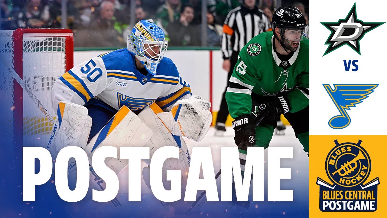 Blues Blow it with Minute Left, Fall to Stars 3-2 | Blues Central Postgame
