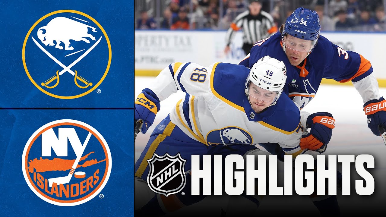 Sabres vs. Islanders | NHL Highlights | January 24, 2026