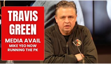 Sens Head Coach Travis Green media avail