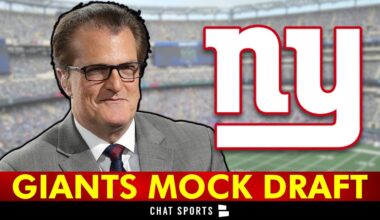 NEW Mel Kiper Jr. Giants Mock Draft