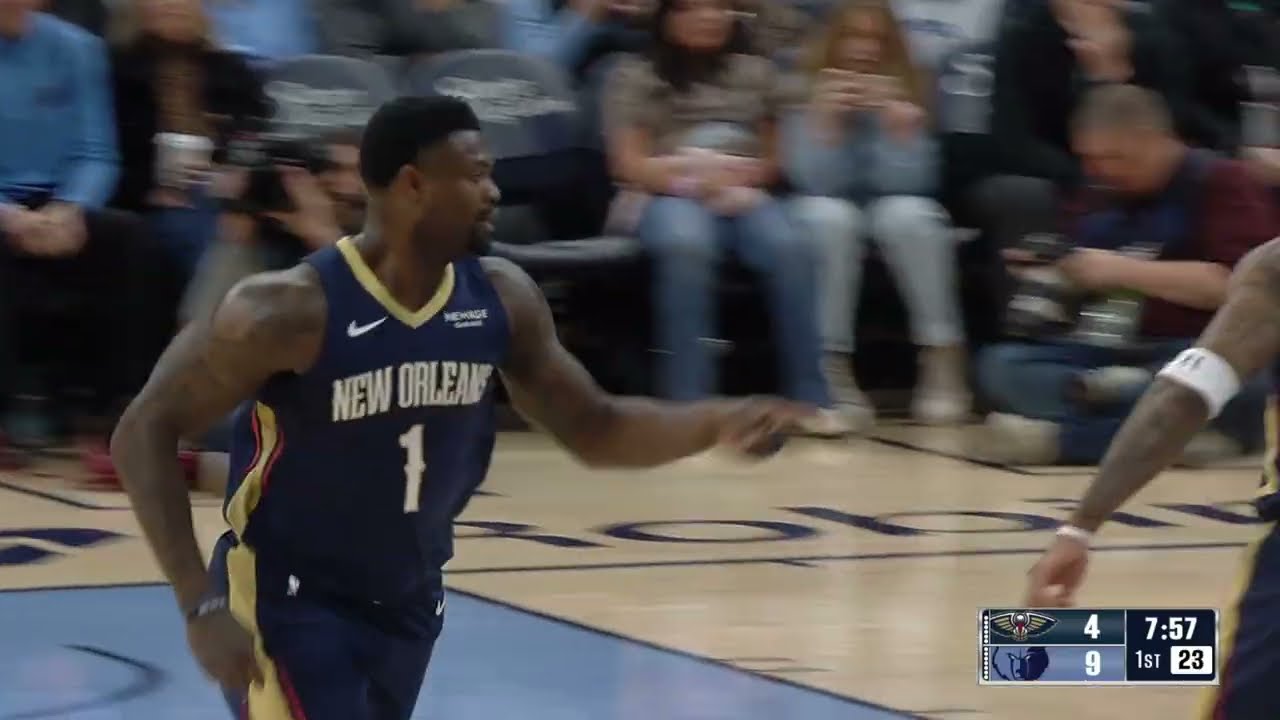 Zion Williamson Highlights vs. Grizzlies 1/23/26