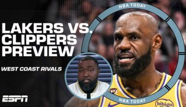 BATTLE FOR LA ☀️ Perk 'doesn't feel good' about the Lakers OR the Clippers 👀 | NBA Today