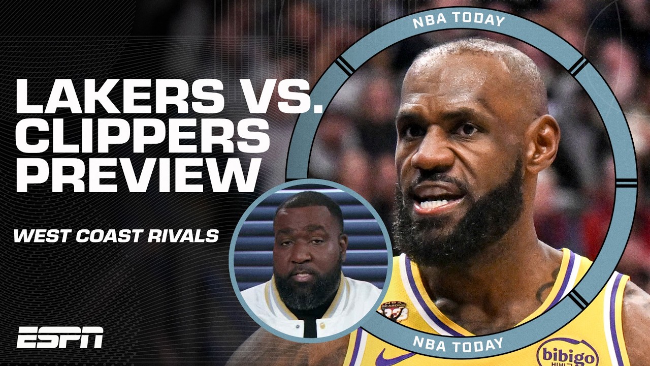 BATTLE FOR LA ☀️ Perk 'doesn't feel good' about the Lakers OR the Clippers 👀 | NBA Today