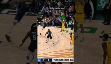 The pacers handed OKC their 9th loss🥀 #shorts