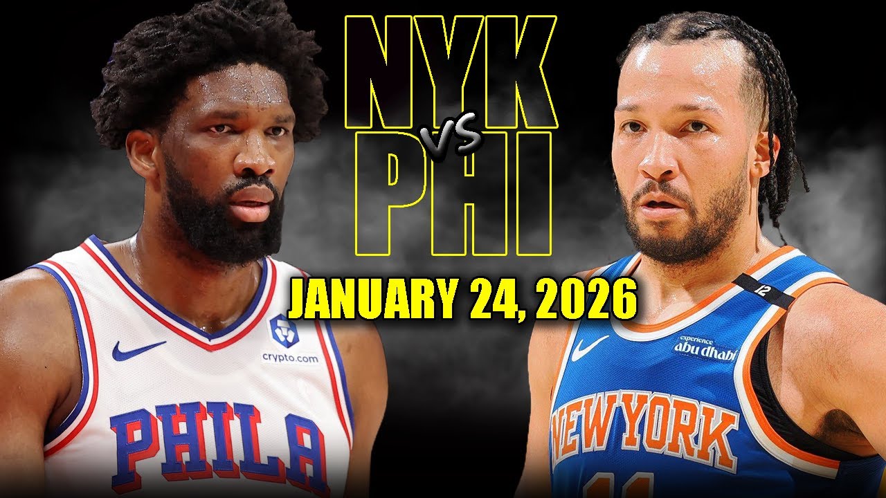 New York Knicks vs Philadelphia 76ers Full Game Highlights - January 24, 2026 | NBA Season