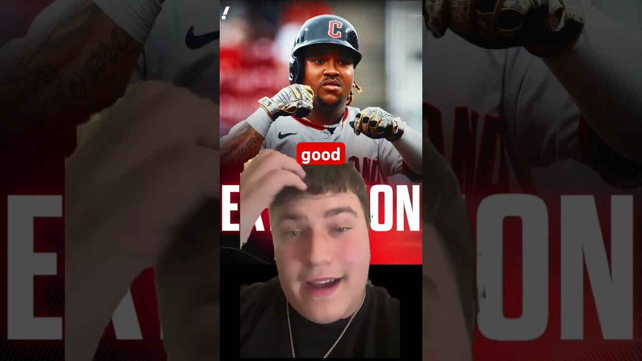 🚨 José Ramírez Re-Signs 7-Year $175M With Cleveland Guardians #mlb #guardiansnews #mlbnews