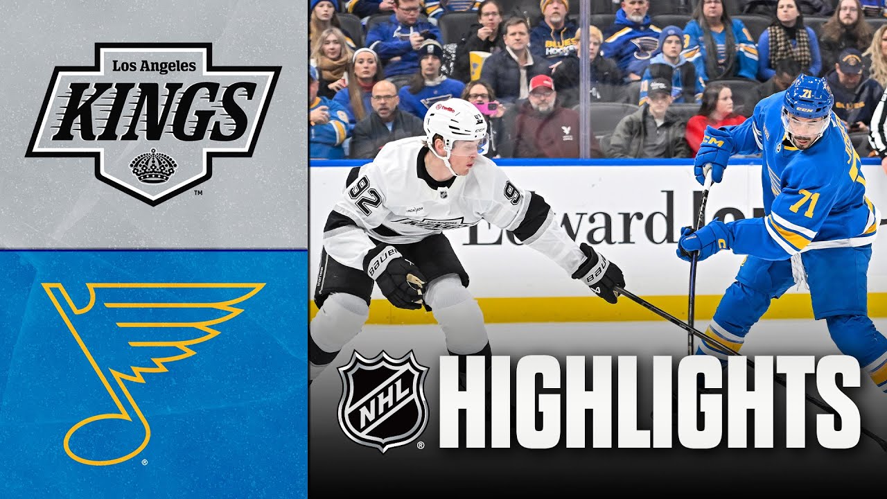 Kings vs. Blues | NHL Highlights | January 24, 2026