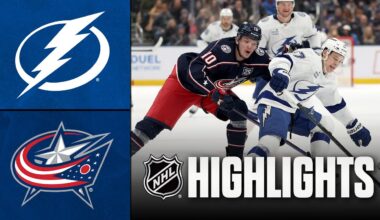 Lightning vs. Blue Jackets | NHL Highlights | January 24, 2026