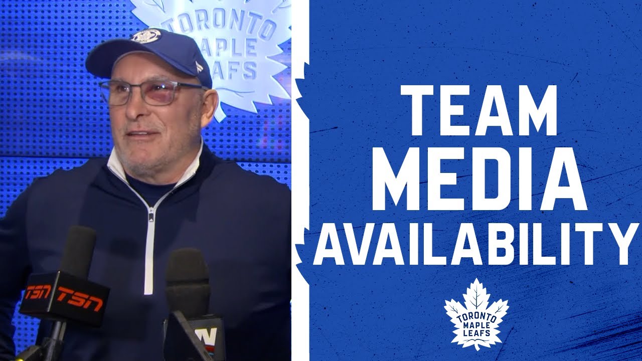 Maple Leafs Full Media Availability | Practice | January 24, 2026