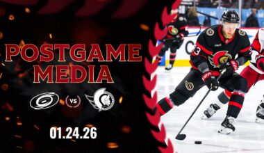 LIVE: Postgame Media CAR 4 OTT 1