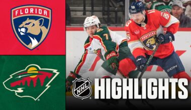 Panthers vs. Wild | NHL Highlights | January 24, 2026