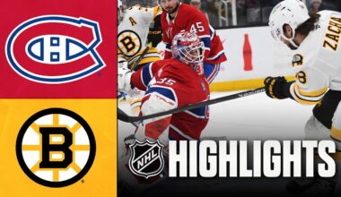 Canadiens vs. Bruins | NHL Highlights | January 24, 2026