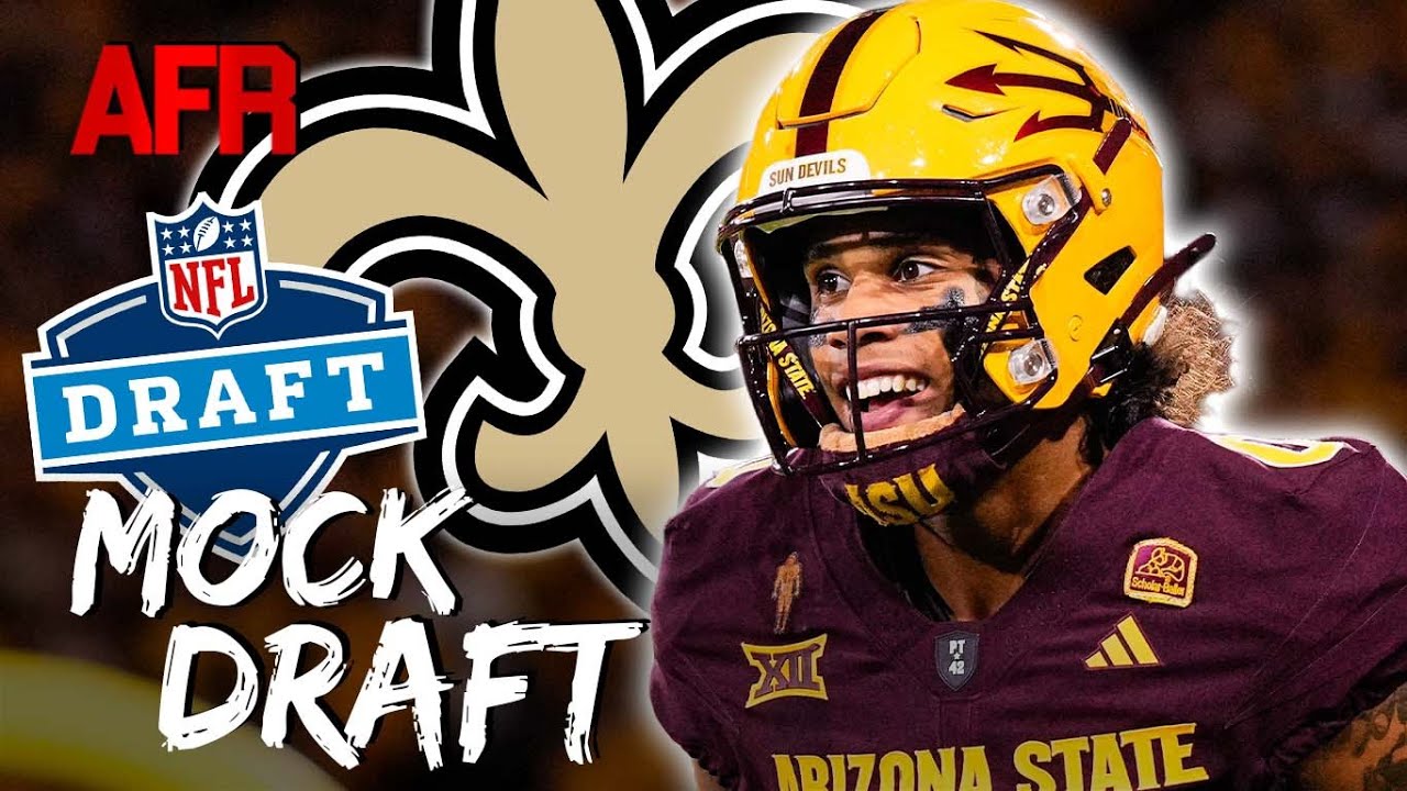 Kiper Mock Draft: Saints Select WR Jordyn Tyson | Why New Orleans MUST Add Offensive Playmaker
