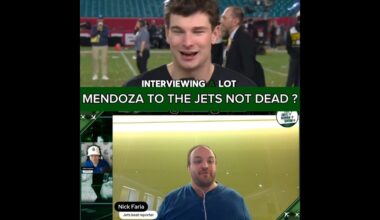 A Jets reporter says the Fernando Mendoza to the Jets dream is not dead. We are not buying it.