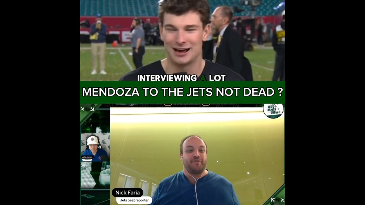 A Jets reporter says the Fernando Mendoza to the Jets dream is not dead. We are not buying it.