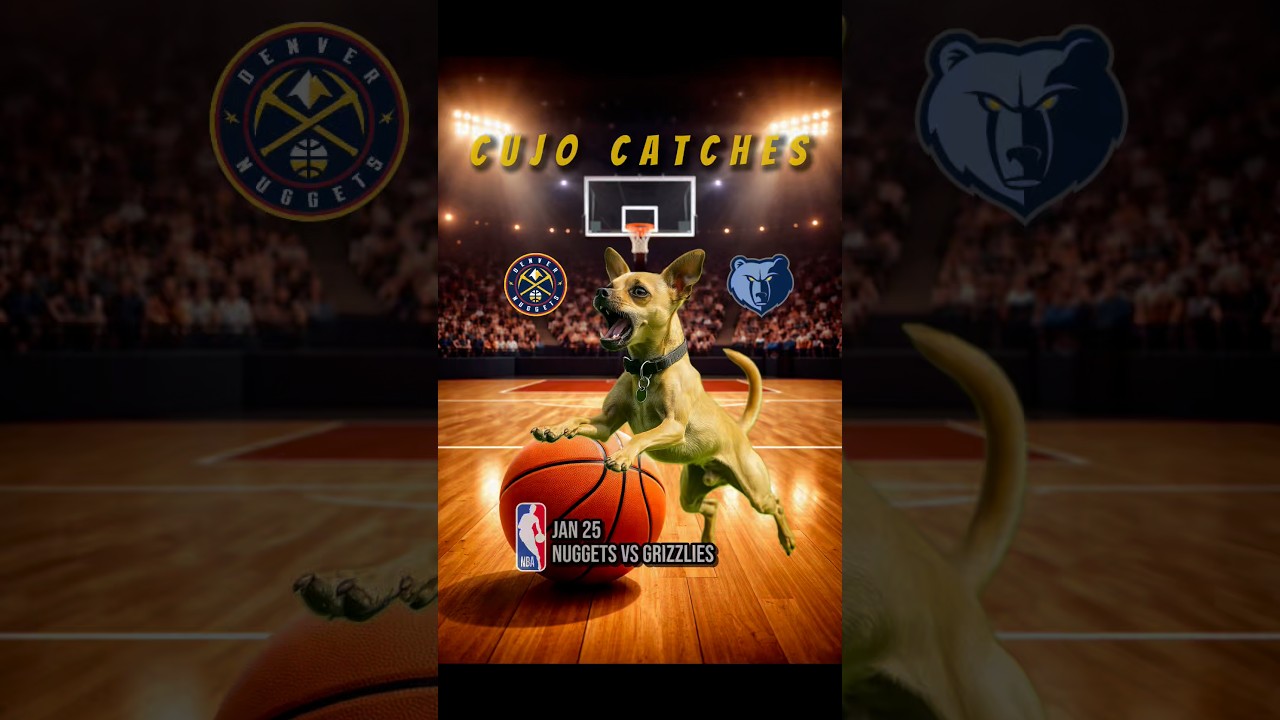 Cujo’s NBA Fetch | Denver vs Memphis 🏀 01-25-2026 | #DogPicks #CujoCatches