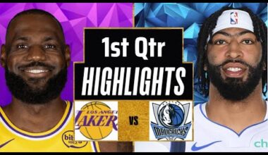 Los Angeles Lakers vs Dallas Mavericks Full Game Highlights 1st Qtr | Jan 22 | 2026 NBA Highlights