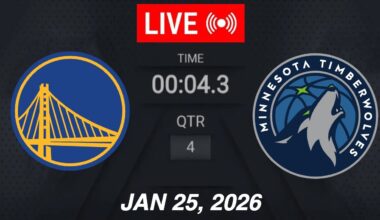 NBA LIVE! Golden State Warriors vs Minnesota Timberwolves | January 25, 2026 | 2026 NBA Season Live