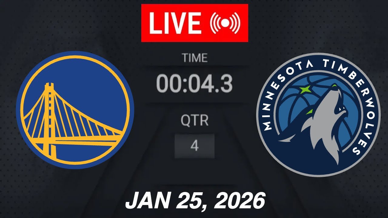 NBA LIVE! Golden State Warriors vs Minnesota Timberwolves | January 25, 2026 | 2026 NBA Season Live