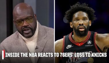 Shaq says he wants to see Embiid dominate second halves after 76ers' loss to Knicks | Inside the NBA