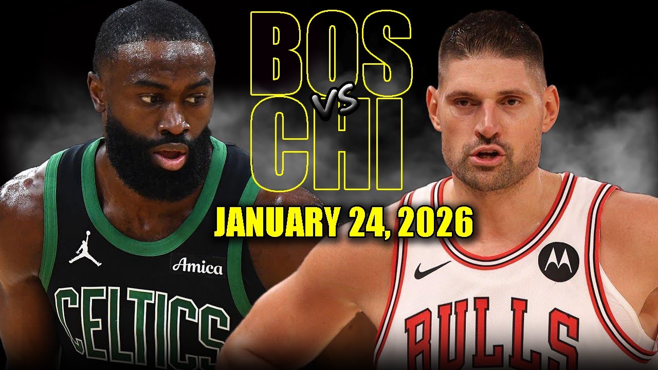 Boston Celtics vs Chicago Bulls Full Game Highlights – January 24, 2026 | NBA Season