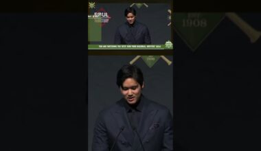 Shohei Ohtani Accepts 2025 NL MVP Award in English | Thanks Dodgers, Teammates & Mets 😂