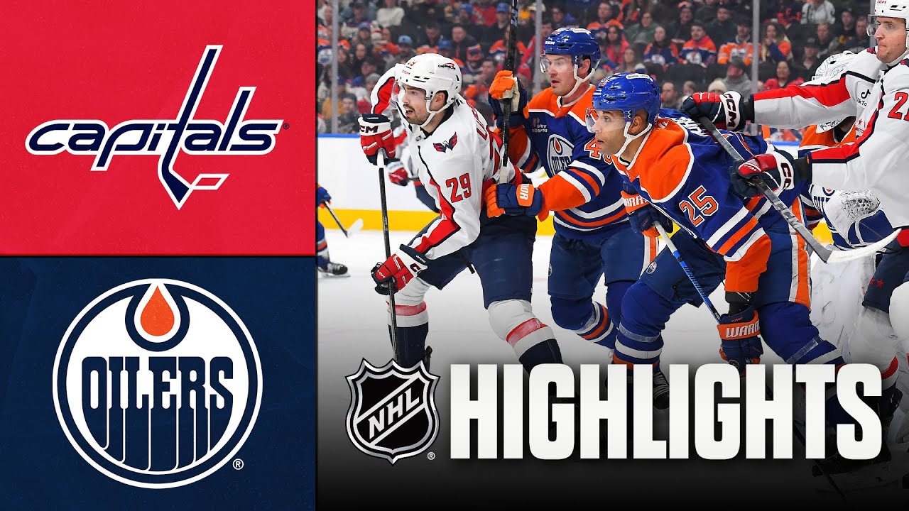 Capitals vs. Oilers | NHL Highlights | January 24, 2026