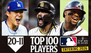 2026 Top 100 Players in MLB: 20-11 (Ft. Yoshinobu Yamamoto 山本由伸, Francisco Lindor, and MORE!)