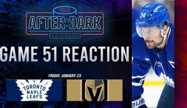 Toronto Maple Leafs vs Vegas Golden Knights Postgame Show | Game 51 | After Dark