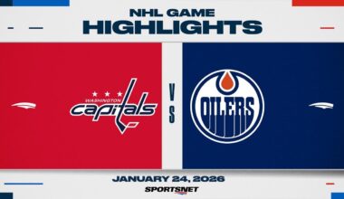 NHL Highlights | Capitals vs. Oilers - January 24, 2026