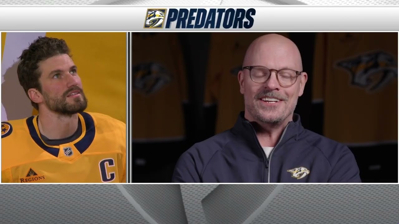 Josi's 1,000th NHL game ceremony | Zeremonie zu Josis 1000. NHL-Spiel