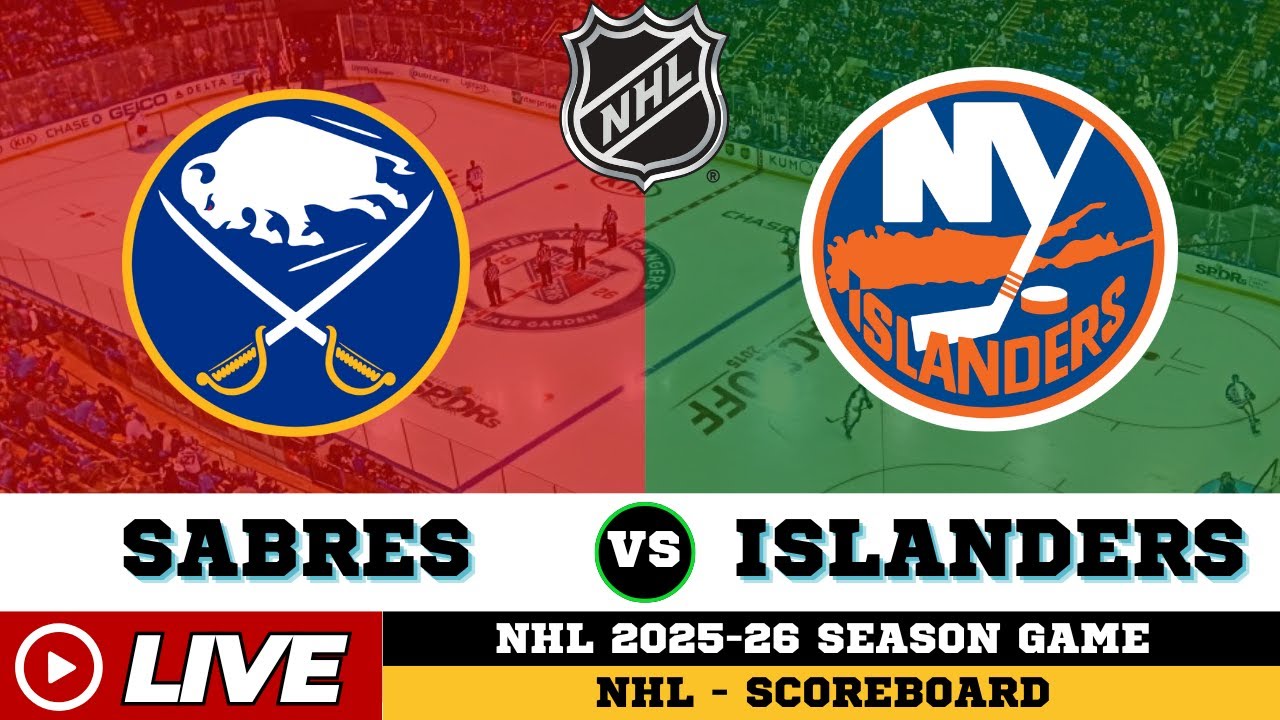🔴LIVE : Buffalo Sabres Vs New York Islanders | NHL 2026 | NHL Live SCOREBOARD