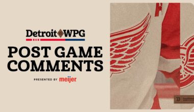 JT Compher, Marco Kasper & Todd McLellan Post Game vs WPG | JAN 24, 2026