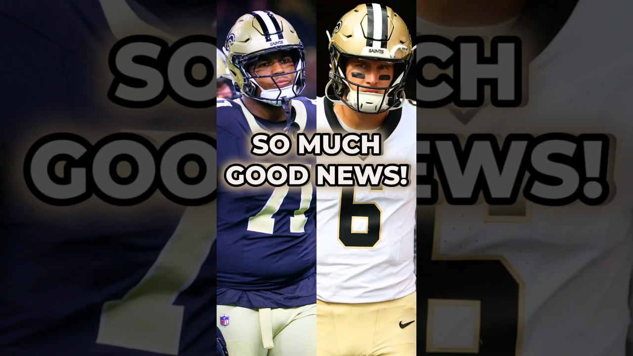 🚨THE SAINTS GOT SO MUCH GOOD NEWS #nfl #saints #shorts Saints News