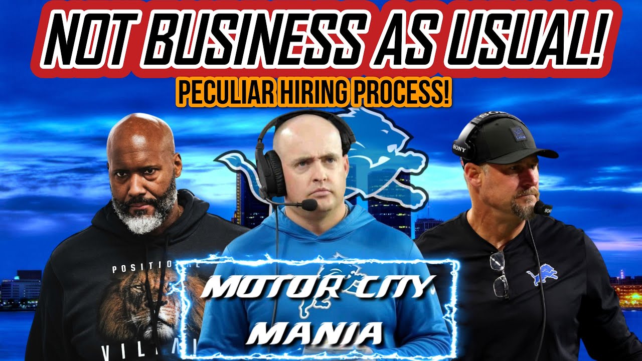 Detroit Lions HIRING PROCESS Of Petzing NOTHING COMPARED To This!